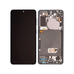 Touch+Display+Frame Samsung Galaxy S21 5G 2021/G991 Service Pack Cinza Fantasma Touch+Display+Frame Samsung Galaxy S21 5G 2021/G991 Service Pack Cinza Fantasma